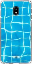 Samsung Galaxy J3 (2017) Hoesje Transparant TPU Case - Blue Pool #ffffff