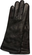Cashmere gevoerde leren handschoenen dames model Wolverhampton Color: Black, Size: 7