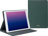 iPad 9.7 2018 (6ème génération) / 2017 Bookcase hoesje - dbramante1928 - Vert foncé Solide - Cuir