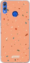 Honor 8X Hoesje Transparant TPU Case - Terrazzo N°10 #ffffff