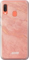 Samsung Galaxy A20e Hoesje Transparant TPU Case - Sandy Pink #ffffff