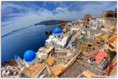 Schilderij Santorini, 4 maten