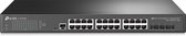 TP-Link TL-SG3428X netwerk-switch Managed L2+/L3 Gigabit Ethernet (10/100/1000) 1U Zwart