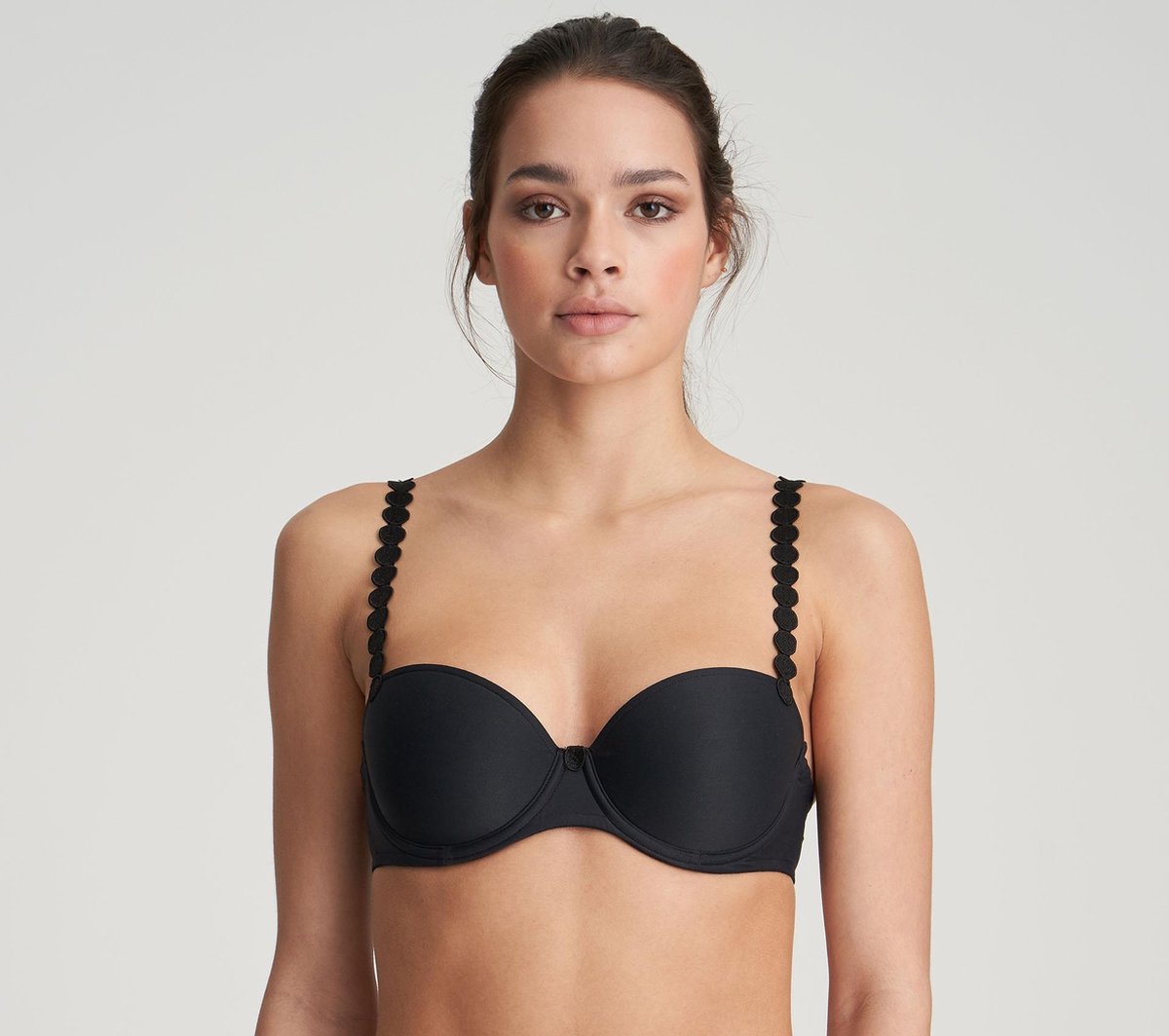 Marie Jo Tom Voorgevormde Balconette Bh 0120829 Charbon - maat EU 70E / FR Zwart