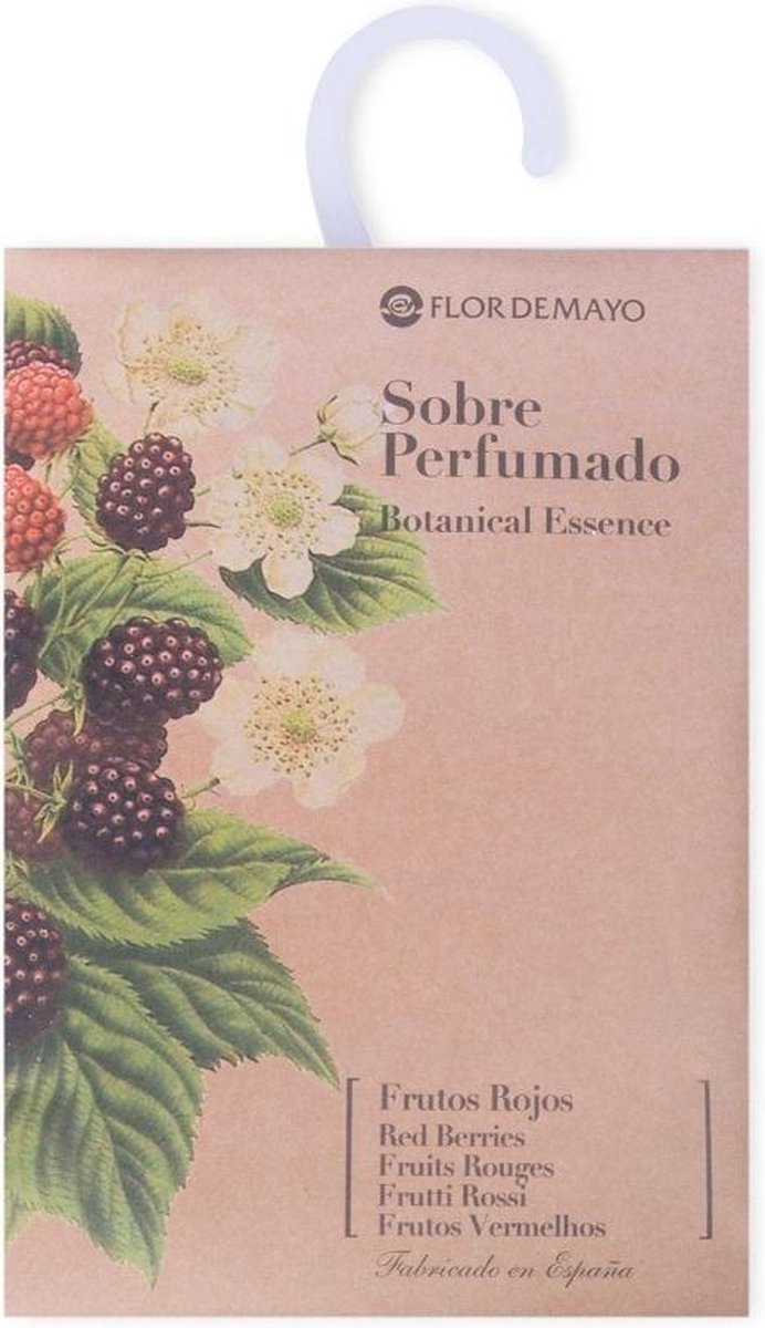 Air Freshener Flor de Mayo Red fruits Envelope