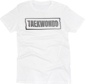 Fuji Mae Taekwondo T-Shirt Kleur: Wit, Maat: S