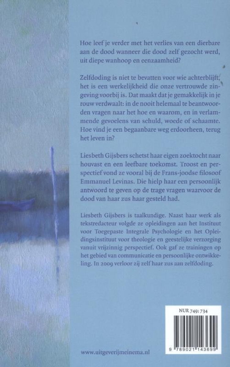 Ik en de verloren ander - back cover