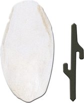 Ferplast Sepia Vogelkooi 5 X 12,5 Cm Steen Wit 2-delig