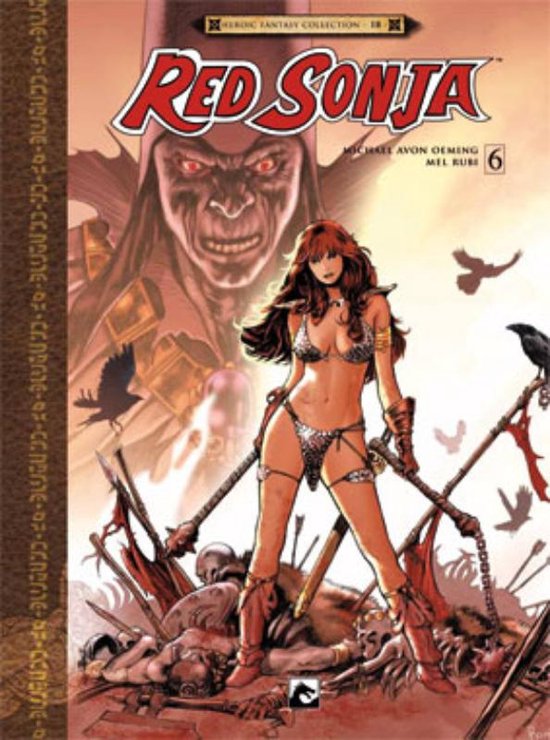 Cover van het boek 'Red Sonja / Hc06. De Terugkeer Van Kulan Gath'