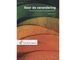 Omslag van Voor de verandering