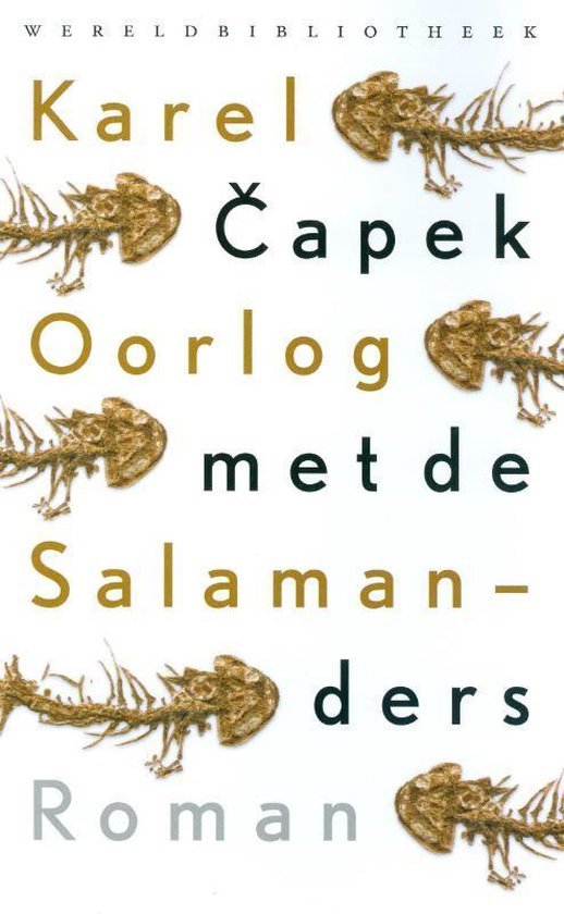 Cover van het boek 'Oorlog Met De Salamanders' van Karel Capek
