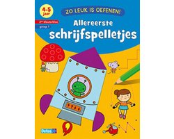 foto van Zo leuk is oefenen! - Allereerste schrijfspelletjes 4-5 jaar