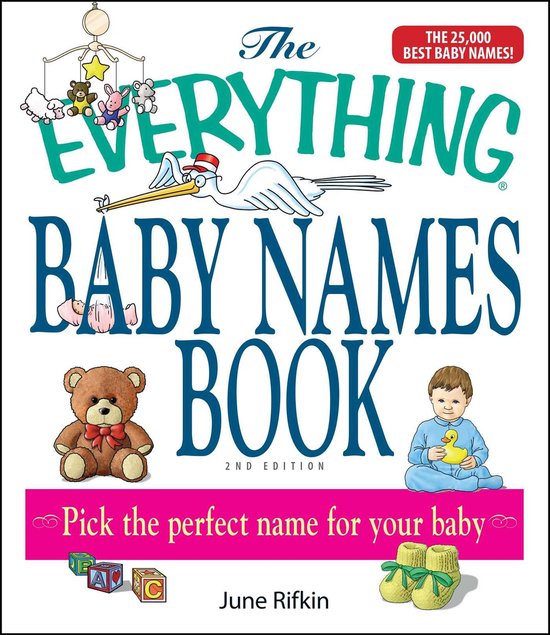 The Everything Baby Names Book, Completely Updated with 5,00 ... - cover