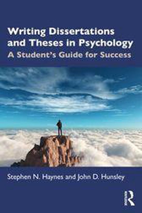 Writing Dissertations and Theses in Psychology - cover