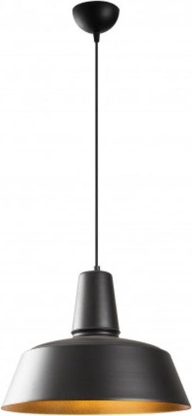 Industriële hanglamp zwart goud 40 cm | Kerja | bol.com