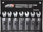 Super b set conussleutels professioneel 13-19 mm tb-hb100 0903429