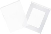 Plastic Zakken 41,3x51cm Transparant en Hersluitbaar (100 stuks)