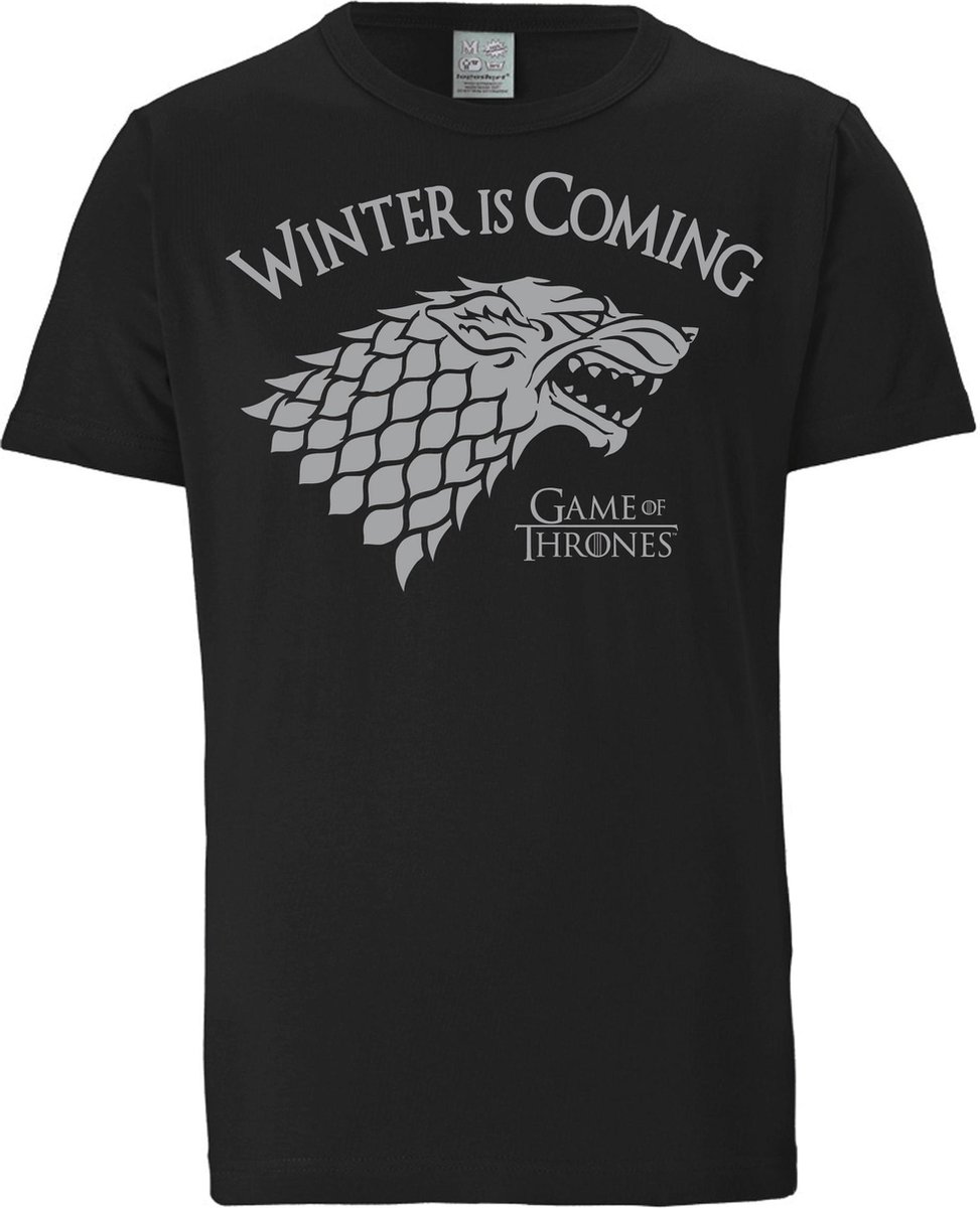 Game Of Thrones - Winter Is Coming - Easyfit - black - Original licensed product