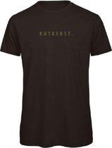 Kerst t-shirt zwart S - Kutkerst - olijfgroen - soBAD. | Kerst t-shirt soBAD. | kerst shirts volwassenen | kerst t-shirt volwassenen | Kerst outfit | Foute kerst shirts