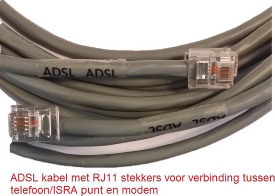 ADSL DSL kabel 10 meter