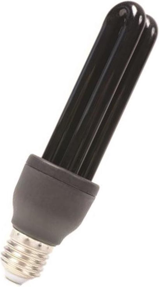 1x Feestverlichting blacklight lampen grote fitting 25 watt