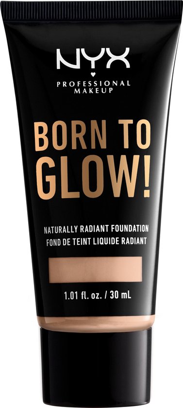 NYX Professional Makeup – Born To Glow Naturally Radiant Foundation – Light