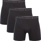 Bamboo Basics - Boxershorts Rico (3-pack) Heren - Zwart - XXL