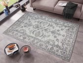Vintage vloerkleed Rosa - grijs 120x170 cm