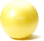 Wonder Core Gymbal Fitness Yoga Pilates Fitness Bal - Antiburst - 65 cm - Geel -- Zitbal Zwangerschapsbal - Fitness accessoires