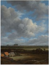 Poster – Oude meesters - Gezicht op Haarlem, Jacob Isaacksz van Ruisdael - 30x40cm Foto op Posterpapier