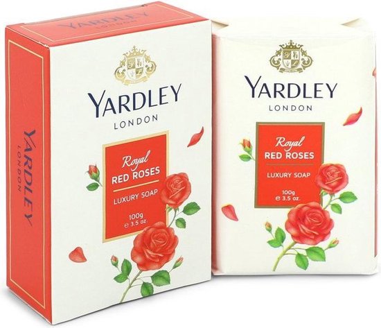 Yardley London Soaps by Yardley London 104 ml Royal Red Roses
