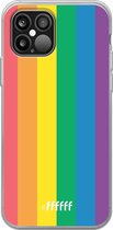 iPhone 12 Pro Max Hoesje Transparant TPU Case - #LGBT #ffffff