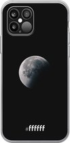 iPhone 12 Pro Max Hoesje Transparant TPU Case - Moon Night #ffffff