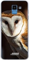 Samsung Galaxy J6 (2018) Hoesje Transparant TPU Case - Kerkuil #ffffff