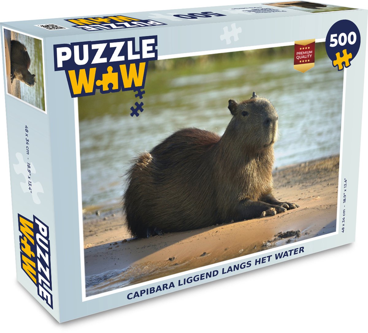 Lot De 2 Règles Avec Motif De Capybara, 15cm, Outils De Mesure Droits Et Ondulés, Mignons Fournitures De Bureau Et D'école | 90 Jours De Protection Pour