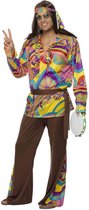 Hippie kostuum jaren 70 verkleedkleding maat XL/XXL