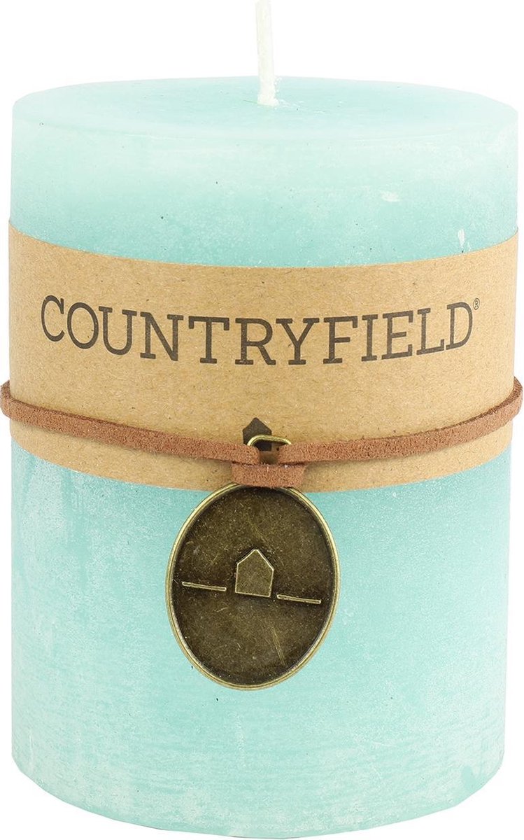 Countryfield Stompkaars Turquoise Ø7 cm | Hoogte 14 cm