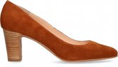 Van Dalen  - Lomoon Pump Suede - Cognac - 41