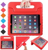 Case2go - Hoes geschikt voor iPad 2 / 3 / 4 / - Schokbestendige case met handvat - Rood