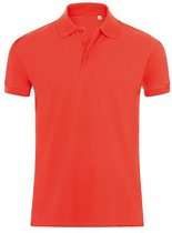 SOLS Heren Phoenix Poloshirt met korte mouwen Pique Polo (Hibiscus)