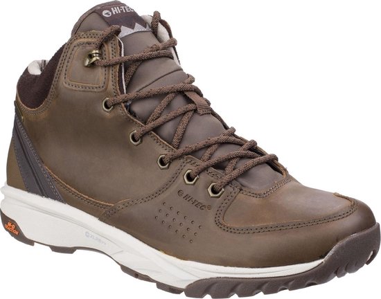 Chaussures de randonnee en cuir Hi Tec Wildlife Lux WP pour hommes marron bol