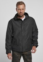 Urban Classics Windbreaker jacket -2XL- Frontzip Zwart