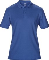 Gildan Heren DryBlend Volwassen Sport Dubbel Pique Polo Shirt (Royaal Blauw)