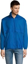 SOLS Unisex Surf Windbreaker Lichtgewicht Jasje (Koningsblauw)