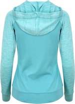 AWDis Gewoon Cool Womens/Ladies Girlie Cool Contrast Zoodie (Oceaan/Oceaan Melange)