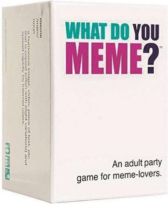 What Do You Meme English Version Meme Kaartspel Spelletjes Voor Volwassenen Partyspel Vol