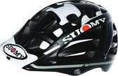 Suomy helm Scrambler Desert (zwart/mat wit)