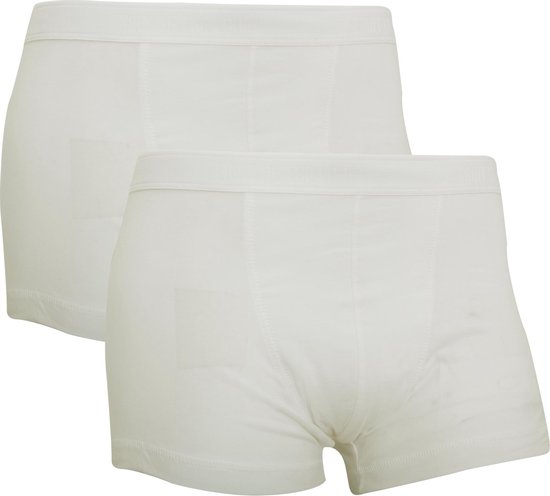Fruit Of The Loom Hommes Classic Shorty Cotton Rich Boxers (2 pièces) (Wit)