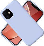 Hoesje iPhone 12 / 12 Pro - Nano Liquid siliconen Backcover - Licht Blauw