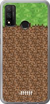 Huawei P Smart (2020) Hoesje Transparant TPU Case - Minecraft - Grass #ffffff